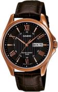 Casio Miesten kello MTP-1384L-1AVEF Collection Musta/Nahka Ø41 mm