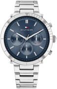 Tommy Hilfiger Naisten kello 1782349 Emery Sininen/Teräs Ø38 mm