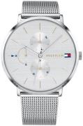 Tommy Hilfiger Naisten kello 1781942 Hopea/Teräs Ø40 mm