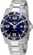 Longines Miesten kello L3.840.4.96.6 Hydroconquest Sininen/Teräs