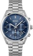 Hugo Boss Miesten kello 1513818 Champion Sininen/Teräs Ø44 mm