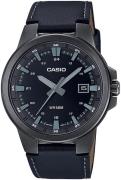 Casio Miesten kello MTP-E173BL-1AVEF Collection Musta/Nahka Ø41.5 mm