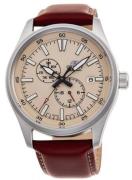 Orient Miesten kello RA-AK0405Y10B Eton Beige/Nahka Ø42.2 mm