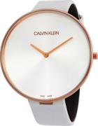 Calvin Klein Miesten kello K8Y236L6 Full Moon Hopea/Nahka Ø42 mm