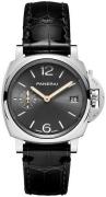 Panerai PAM01247 Luminor Harmaa/Nahka Ø38 mm