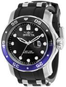 Invicta Miesten kello 39106 Pro Diver Musta/Teräs Ø48 mm