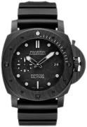 Panerai Miesten kello PAM02979 Submersible Harmaa/Kumi Ø47 mm