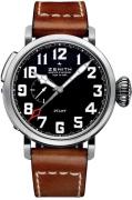 Zenith Miesten kello 03.2430.693-21.C723 Pilot Musta/Nahka Ø48 mm