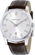 Hamilton Miesten kello H32635181 Jazzmaster Hopea/Teräs Ø42 mm