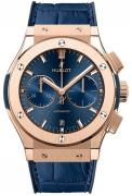 Hublot Miesten kello 521.OX.7180.LR Classic Fusion Sininen/Nahka Ø45