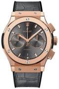 Hublot Miesten kello 521.OX.7081.LR Classic Fusion Harmaa/Nahka Ø45