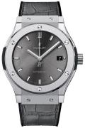 Hublot Miesten kello 565.NX.7071.LR Classic Fusion Harmaa/Nahka Ø38