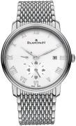 Blancpain Miesten kello 6606-1127-MMB Villeret Hopea/Teräs Ø40 mm