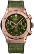 Hublot Miesten kello 521.OX.8980.LR Classic Fusion Vihreä/Kumi Ø45