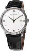 Blancpain Miesten kello 6651-1143-55B Villeret Hopea/Nahka Ø40 mm