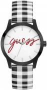 Guess Naisten kello GW0293L1 Analog Valkoinen/Nahka Ø40 mm