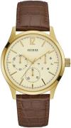 Guess Miesten kello W1041G2 Beige/Nahka Ø42 mm