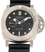 Panerai Miesten kello PAM02305 Submersible Musta/Kumi Ø47 mm