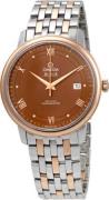 Omega Miesten kello 424.20.40.20.13.001 De Ville Prestige Ruskea/18K