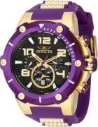 Invicta Miesten kello 40895 Speedway Violetti/Muovi Ø51.5 mm