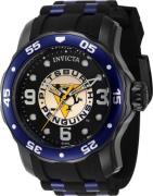 Invicta Miesten kello 42646 NHL Musta/Teräs Ø48 mm