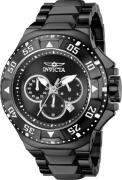 Invicta Miesten kello 43646 Excursion Musta/Teräs Ø50 mm