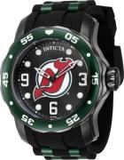 Invicta Miesten kello 42653 NHL Musta/Teräs Ø48 mm