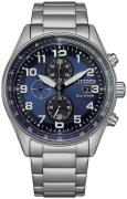 Citizen Miesten kello CA0770-72L Chrono Sport Sininen/Teräs Ø43 mm