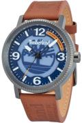 Timberland Miesten kello TDWGA2101503 Scusset Sininen/Nahka Ø44 mm