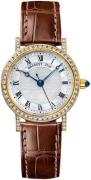 Breguet Naisten kello 8068BA-52-964-DD00 Classique Valkoinen/Nahka