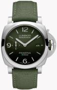 Panerai Miesten kello PAM01356 Luminor Vihreä/Tekstiili Ø44 mm