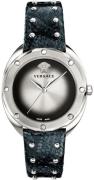 Versace Naisten kello VEBM00118 Shadov Musta/Nahka Ø39 mm