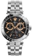 Versace Miesten kello VE1D01019 Aion Chrono Musta/Teräs Ø45 mm