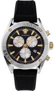 Versace Miesten kello VEHB00119 V Chrono Musta/Muovi Ø45 mm