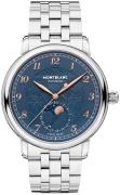 Montblanc Miesten kello 129631 Star Legacy Sininen/Teräs Ø42 mm