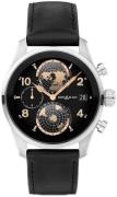 Montblanc Miesten kello 129268 Summit Musta/Nahka Ø42 mm