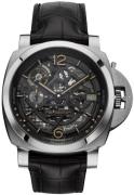 Panerai Miesten kello PAM00920 Luminor Luurankokello/Nahka Ø50 mm