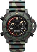 Panerai Miesten kello PAM01238 Submersible Musta/Kumi Ø47 mm