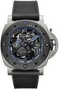 Panerai Miesten kello PAM01241 Submersible Luurankokello/Nahka Ø47 mm