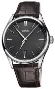 Oris Miesten kello 01 733 7721 4053-07 5 21 65FC Culture Harmaa/Nahka