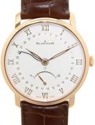 Blancpain Miesten kello 6653Q-3642-55B Villeret Hopea/Nahka Ø40 mm