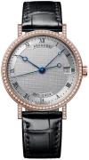 Breguet Naisten kello 9068BR-12-976-DD00 Classique Hopea/Nahka Ø33.5