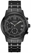 Guess Miesten kello W1001G3 Musta/Teräs Ø44 mm