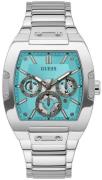 Guess Miesten kello GW0456G4 Phoenix Turkoosi/Teräs Ø44 mm