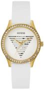 Guess Naisten kello GW0530L6 Lady Idol Valkoinen/Kumi Ø38 mm