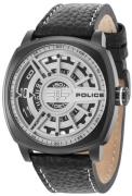 Police Miesten kello R1451290002 Speed Head Valkoinen/Nahka Ø49 mm