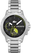 Lacoste Miesten kello 2011207 Endurance Musta/Teräs Ø43 mm