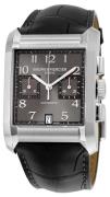 Baume & Mercier Miesten kello MOA10030 Hampton Musta/Nahka