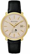 Bulova Miesten kello 97B195 Sinatra Pinkki/Nahka Ø40 mm