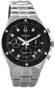 Bulova Miesten kello 98D170 Diamond Musta/Teräs Ø40 mm